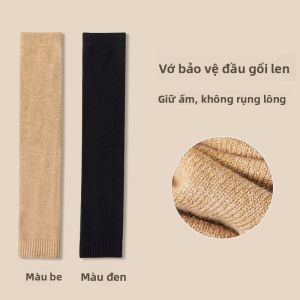 Tất ống dài nữ MiiOW bằng lông cừu dày dặn ấm áp có lót lông cừu thoải mái