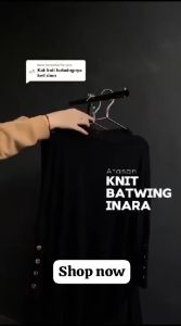 BATWING KANCING / BLOUSE KANCING AZURA / ATASAN WANITA