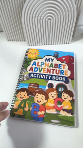 Alphabet Adventure Tracing Book for Kids | Laminated A4 & A5 size