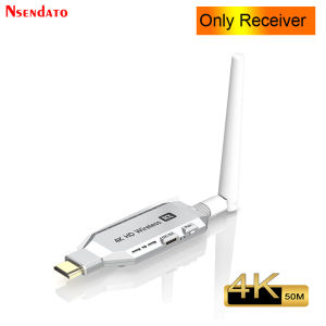 5.8G HDMI Wireless Extender 50M 4K HDMI Video Audio Transmitter and Receiver Kit Wireless Display Dongle Adapter For TV Monitor