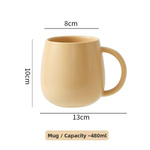 INS Style Morandi Color Multi-purpose Mug