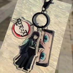 Bandai | Acrylic Keychain – Tokitou Muichirou Kochou Shinobu Tomioka Giyuu Character Bag Charm