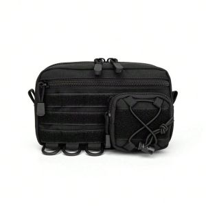 Durable EDC Tactical Waist Bag Outdoor Sports MOLLE Waist Pack Portable Multi Pocket Hunting Bags