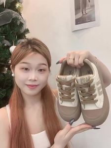 DUSTO | Thick Sole Womens White Shoes All-matching Board Shoes