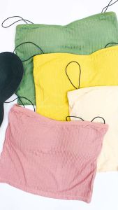 Youve (YouHave) Tanktop Tali Spaghetti Tank Top Wanita Tali Tipis Busa Bra Sport 100053