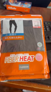 Quần Dài Nam FIBER HEAT Cotton  giữ nhiệt siêu ấm - Nhật Bản