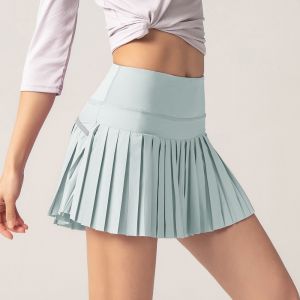 Anti-Exposure Short Skirt High-Waisted Fitness Running Training Tennis