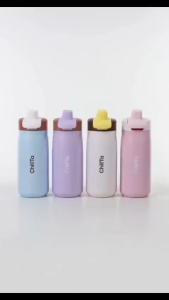 ChillTa Pop-up Tumbler 800ml Insulated Vacuum Bottle Silicone Mouth Keep Hot&Cold For All Occasions