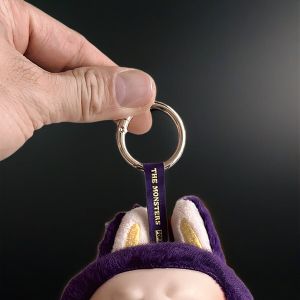 Búp Bê Labubu Macaron Kẹo Tự Làm Móc Khóa Búp Bê Chống Thất Lạc Búp Bê Đồ Chơi Thời Trang Đồ Chơi Trang Trí Phụ Kiện