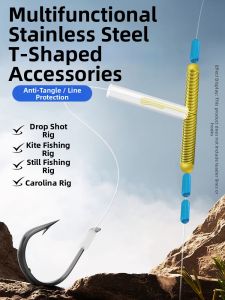 BAIXITANG | T-shaped Spring Anti-tangle Forked Line Kit