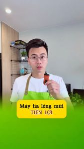 Tông Đơ Cắt Tỉa Lông Mũi Điện Mini