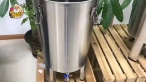[Guten] ถังหมักเบียร์ทรงกรวย 32 ลิตร  (Conical Fermenter 32L) + ฝาชิลเลอร์ + คอยล์เย็นพร้อมขั้วต่อแบบหนาม  (Chiller cover ) แถมฟรี ตัวควบคุมอุณหภูมิแบบดิจิตอล