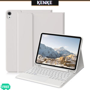 KENKE keyboard cover Magic touch keyboard With pencil slot High quality great touch for ipad 10.9 inch iPad Air 5th gen ipad Air 4 (2020/2021/2022)detachable keyboard