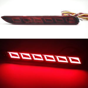 2Pcs Reflector Rear Bumper Light Brake For Toyota RAV4 19-20 Camry 06-14 Verso 11-15 Vellfire 05-14 Avalon 13-16 Alphard 15-16