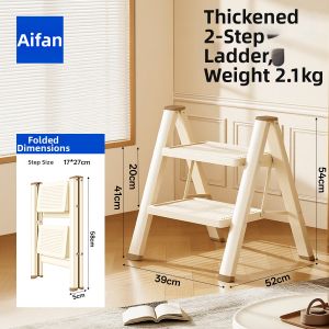 ZHIFAN | Portable Durable Lightweight Stable Small Ladder