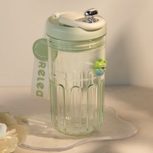 Portable Sport Water Cup Tritan Coffee Cup High Aesthetic Value Summer Men Women Handheld Drinkware Nordic Style Outdoor