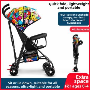 MLZH | Lightweight Foldable Compact Baby Stroller
