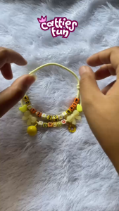 [BEAD COLLAR] Kalung Kucing Custom Nama & Nomor HP