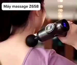 (CHÍNH HÃNG) Máy massage cầm tay đa năng Zlife Z-658 Máy đấm lưng toàn thân Súng massage cầm tay mini 99 cấp độ giảm đau cơ cứng khớp phù hợp vai lưng chân tay cổ vai gáy đùi-Qùa tặng bố mẹ bạn bè - Lazada