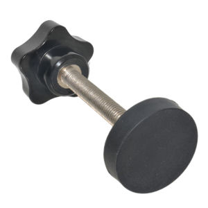 1/2pcs M8*60 Star Knobs Thread Clamping Knob Screw Hand-Tightening Knob C/orrosion Resistant Black Hand Tools Accessories