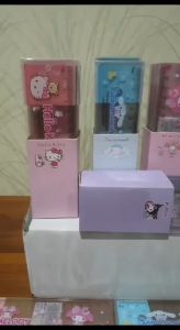 PENGGARIS / GARISAN / RULER PLASTIK MIKA TEBAL - 15CM SANRIO KUROMI MELODY