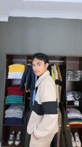 BISA COD | Jaket Hoodie RUGBY Two Tune | Jacket RUGBY | Hoodie Dua Kombinasi Warna x Teks Bordir | Maxpro