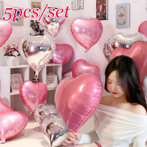 Bóng bay màng nhôm hình trái tim tình yêu 18inch sinh nhật tự làm đồ trang trí tiệc để tiệc cưới sinh nhật trang trí phông nền Ngày Valentine