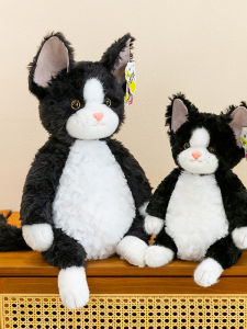 GUAIBUDIAN | Cute Black Healing Beauty Cat Sitting Plush Toy