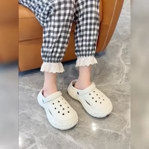 Psion ราคาถูก รองเท้าหัวโต รองเท้าหัวโตพื้นหนา รองเท้ายาง EVA พื้นหนา นิ่ม กันน้ำ กันลื่น, ระบายอากาศ น้ำหนักเบา รองเท้าหัวปิด มีสายรัดส้นด้วยน๊า มันเริ่ดมันปัง