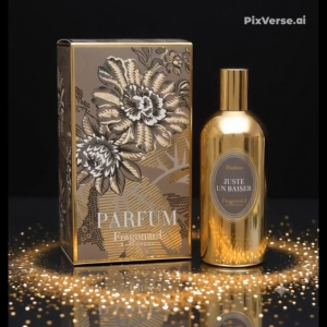 NEW Fragonard Just A Kiss (Juste un Basier) Gold Parfum 60ml / 30ml by Senteurs de Provence since 2004
