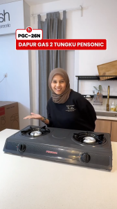 Pensonic Gas Cooker | 2 Burner | PGC-26N