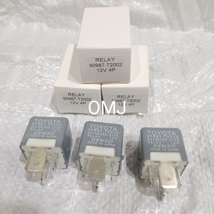 RELAY LAMPU RELAY HEADLAMP KAKI 4 90987T2002 INNOVA,AVANZA, FORTUNER Lazada Indonesia