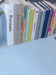 Desktop Bookshelf Bookends Stand Book Holder Desktop Decorative Storage Rack Office Stationery Desk Organizers 