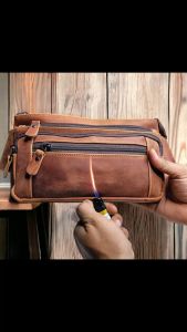 WAISTBAG KULIT CRAZY HORSE | SIMPEL & PRAKTIS UNTUK PRIA