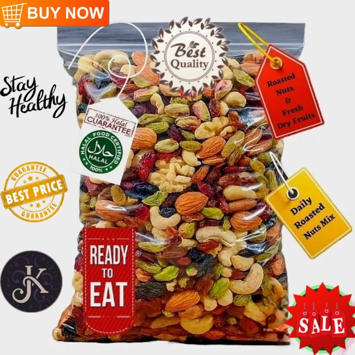 Daily Roasted Nuts Mix – 250gm/.500gm/.1000gm.1kg.– Ready to Eat – Good ...