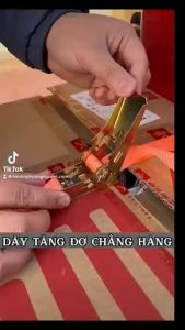Dây cảo chằng hàng tăng đơ bản 25cm tăng chỉnh cố định hàng hóa (chiều dài 34568m tải trọng 800kg)