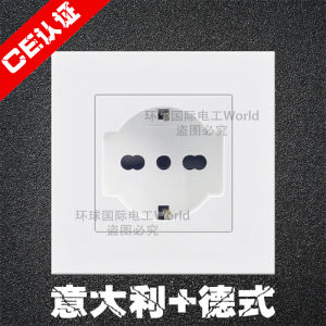 Italy Chile 4A Italian European Standard European Standard 16A German French Wall 86 Type Multi-Purpose Switch Socket Panel