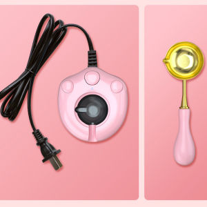 USB Cat Claw Wax Melter Pot Electric Wax Heater Warmer Blue/Pink Portable Melg Seal Wax Furnace