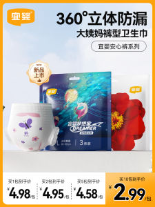 Ultra-Thin Period Pants Sanitary Napkin Leak-Proof Comfortable Pads Breathable Absorbent Maternity Underwear Dream Home Brand