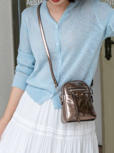MEIFEI | Soft Cow Leather Commuter Mini Phone Bag