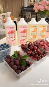 Nước Rửa Sinh Học SukGarden Hương Táo 128kg Chiết Xuất Enzyme Thực Vật - Hỗ Trợ Rửa Chén Bát Rau Củ Quả