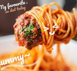 Pasta gaya Itali segar dengan peper hitam dan rasa daging sapi makanan cepat 245g 意大利风味面