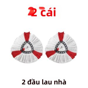 Đầu Lau Nhà Có Thể Tái Sử Dụng Cho Hệ Thống O-cedar Và Vileda EasyWring 1 Bình Có Thể Giặt Được Xoay 360 Độ Miếng Lau Nhà Có Thể Tái Sử Dụng Vải Lau Nhà Tái Sử Dụng