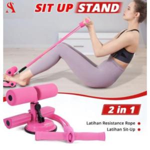 Sit Up Stand + Tali Resitance Bands Holder Penahan Kaki Sit Up Push Up