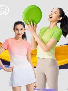 Áo Thun Thể Thao Nữ Màu Degrade Thẩm Mỹ