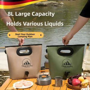 LUTUMEI | Portable Foldable Large Capacity Water Bag 8L