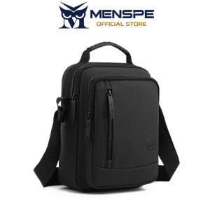 MENSPE กระเป๋าผู้ชายกระเป๋าสะพายข้างกระเป๋าสะพายไหล่กระเป๋าสะพายไหล่ผู้ชายแฟชั่นกระเป๋าลำลองผู้หญิงกระเป๋าถนนกีฬาลำลองกันน้ำความจุมากสำหรับการเดินทางกลางแจ้ง