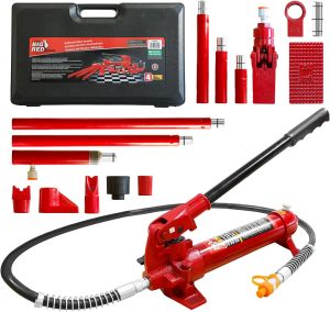 Bộ Kéo Nắn Khung Xe 10 Tấn Dụng Cụ Sửa Chữa Xe Tải Tai Nạn Thủy Lực Chuyên Dụng