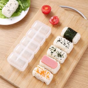 DIY Sushi Bento Mould Japan Onigiri Sushi Mold Non Stick Press Rice Ball Maker Bento Tool