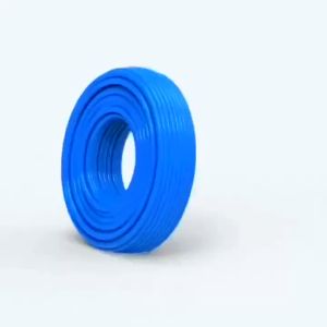 F.I.C ll 1M CAT5E UTP High Quality Cable Ethernet Internet Cable RJ45 Lan Router Cable With Ends ( Blue / White )